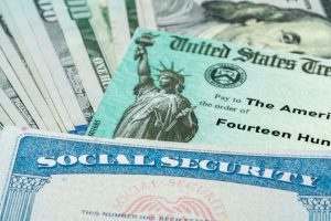 Social security graphic